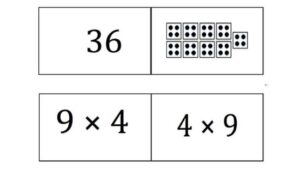 Tarjetas matemáticas